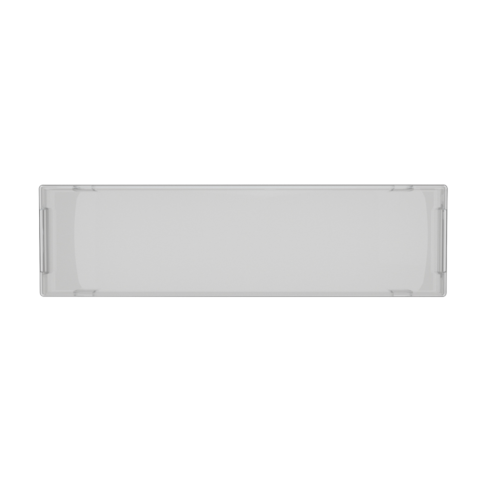 JU-Klingelschilder aus Plexiglas (JU-Nr.: 21-492) 57 x 15 mm passend zu Klingeltaster 21-110+21-111