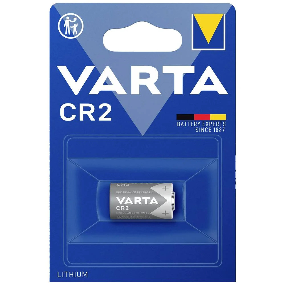 VARTA - Batterie Professional Lithium 6206 / CR2 3 Volt / 920mAh / geblistert