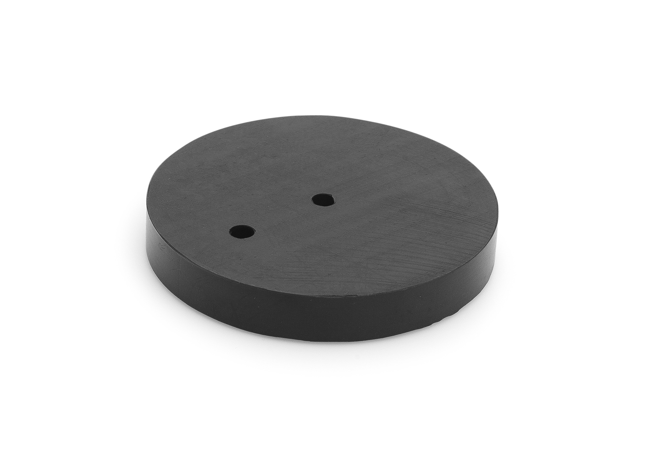 Gummiplatte schwarz passend zu Türstopper 25881 Durchm.: 86 mm / Höhe: 12 mm